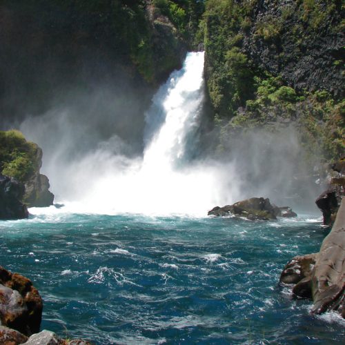 saltos huilo huilo foto 2